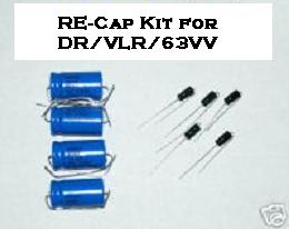 Deluxe Reverb/Vibrolux Reverb/63 Vibroverb Re-Cap Kit